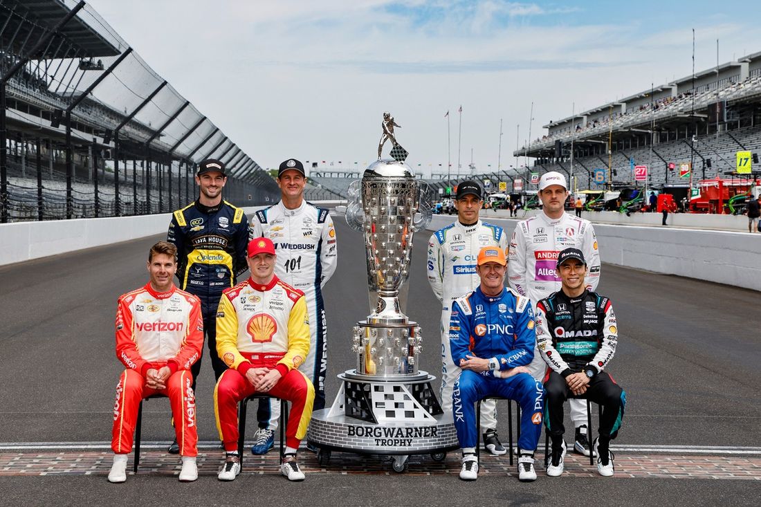 Ganadores anteriores de la Indy 500: Will Power, Team Penske, Josef Newgarden, Team Penske, Scott Dixon, Chip Ganassi Racing, Takuma Sato, Rahal Letterman Lanigan Racing, Alexander Rossi, Ed Carpenter Racing, Ryan Hunter-Reay, Dreyer & Reinbold Racing