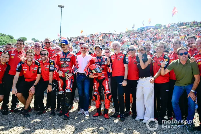 Francesco Bagnaia, Ducati Team, Marc Marquez, Ducati Team