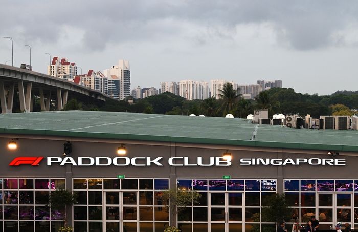 Paddock Club prior to the F1 Grand Prix of Singapore 