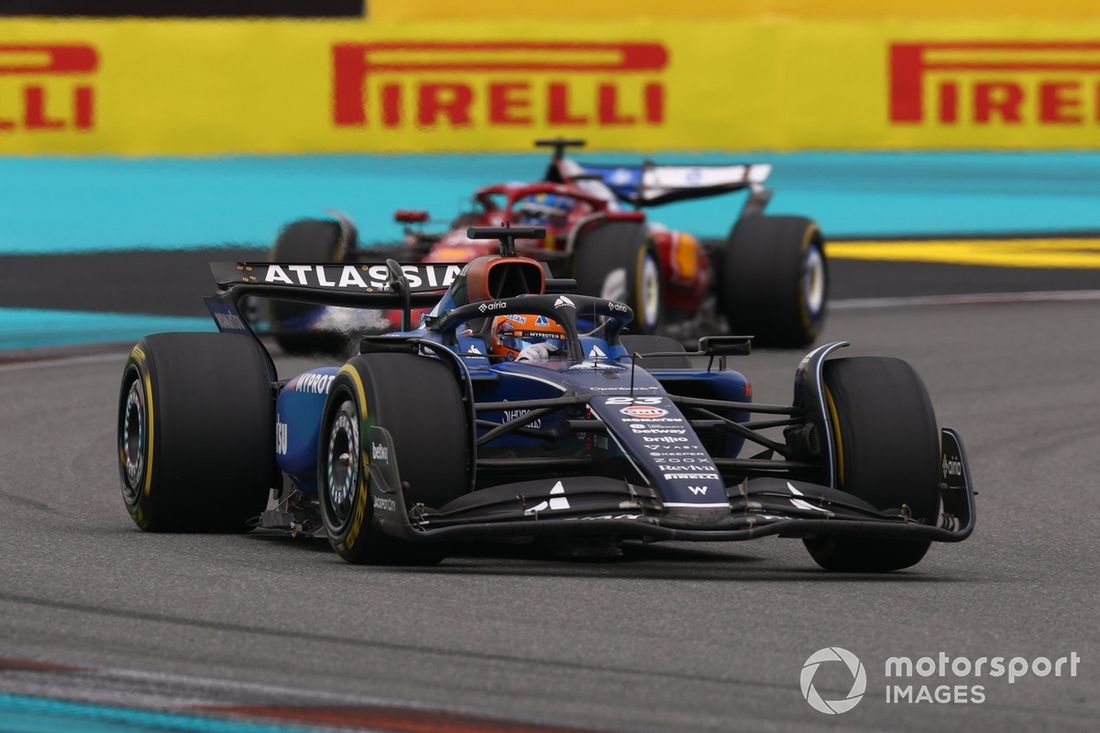 Charles Leclerc, Ferrari, Alexander Albon, Williams