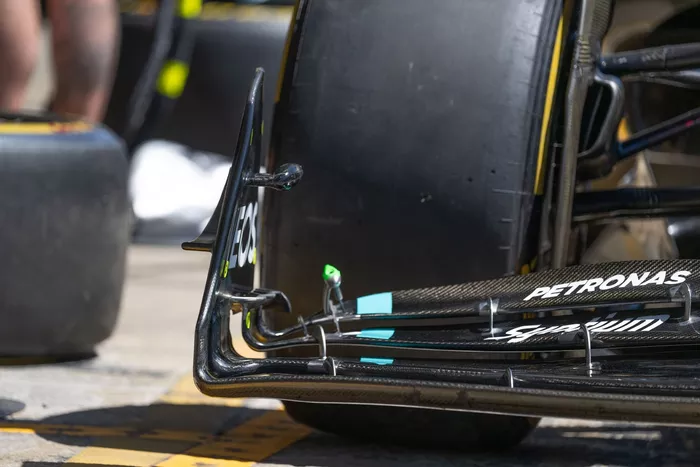 Mercedes W16 technical detail