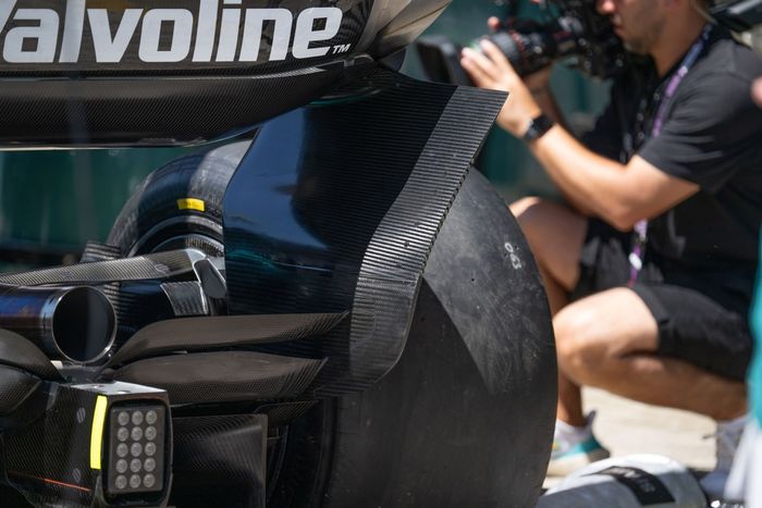 Aston Martin AMR25 technical detail