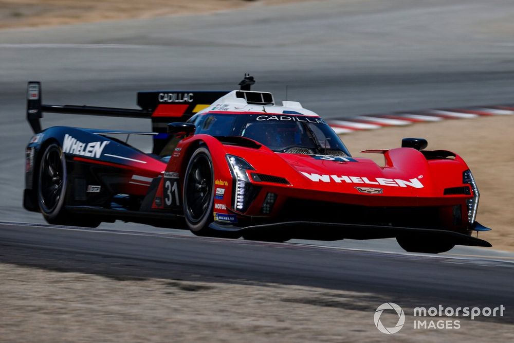 Cadillac Action Express Racing na torze Laguna Seca podczas ostatniego weekendu IMSA