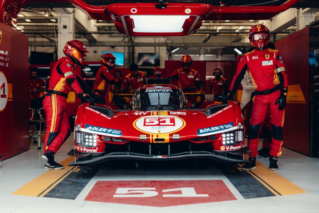 #51 AF Corse Ferrari 499P: Alessandro Pier Guidi, James Calado, Antonio Giovinazzi