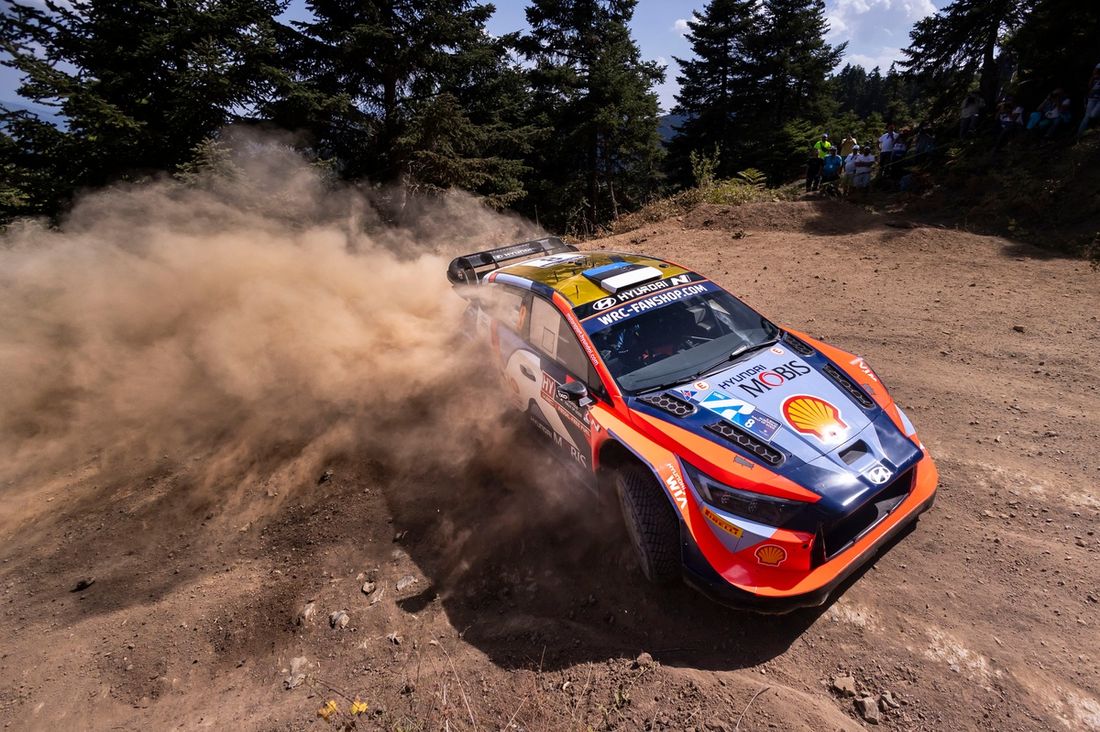 Ott Tänak, Martin Järveoja, Hyundai World Rally Team Hyundai i20 N Rally1