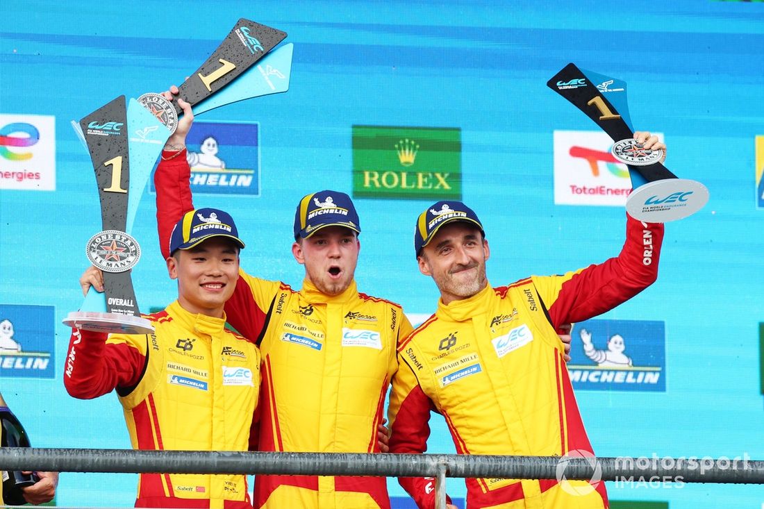 #83 AF Corse Ferrari 499P: Robert Kubica, Robert Shwartzman, Yifei Ye