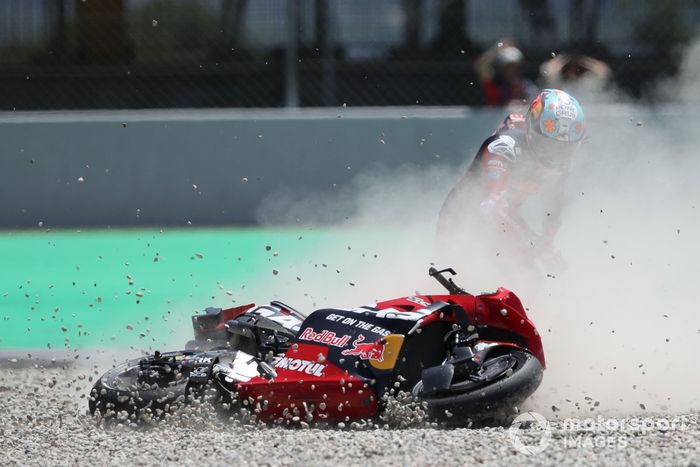 Pedro Acosta, caída Red Bull GASGAS Tech3