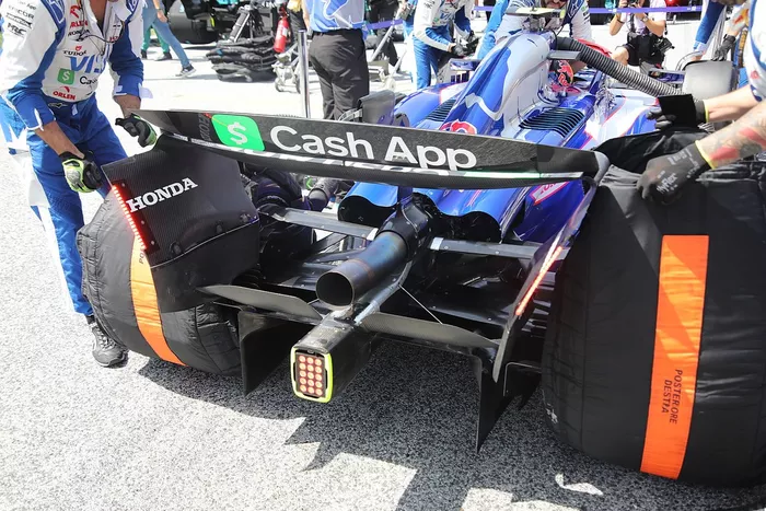 Detalhes técnicos do RB F1 Team VCARB 01