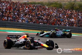 Verstappen gana a Hamilton en Estados Unidos, Pérez top 5