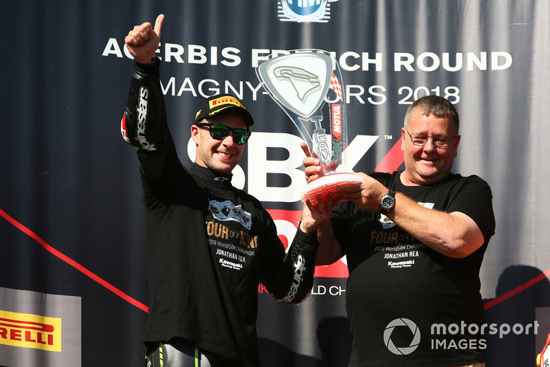 Jonathan Rea, Kawasaki Racing, his father