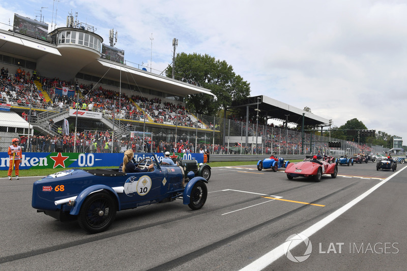 F1-es versenyzői parádé az Olasz Nagydíjról, Monzából