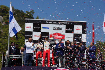 Serkan Yazıcı, TOSFED Başkanı, Yarış galibi Ott Tänak, Toyota Gazoo Racing, Recep Tayyip Erdoğan, Türkiye Cumhuriyeti Cumhurbaşkanı