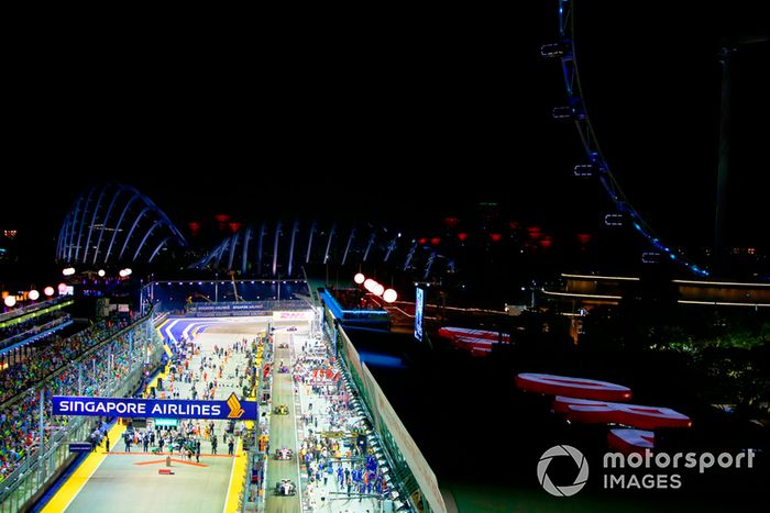 La parrilla de Singapur