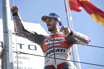 Podyum: Yarış galibi Andrea Dovizioso, Ducati Team