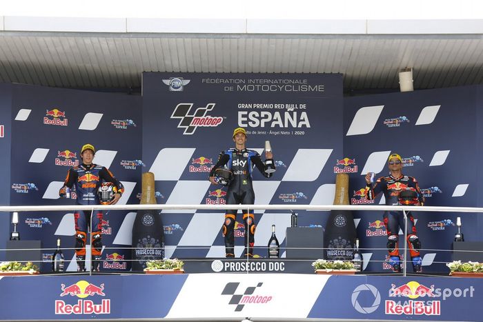 Tetsuta Nagashima, Red Bull KTM Ajo, Luca Marini, Sky Racing Team VR46, Jorge Martin, Red Bull KTM Ajo