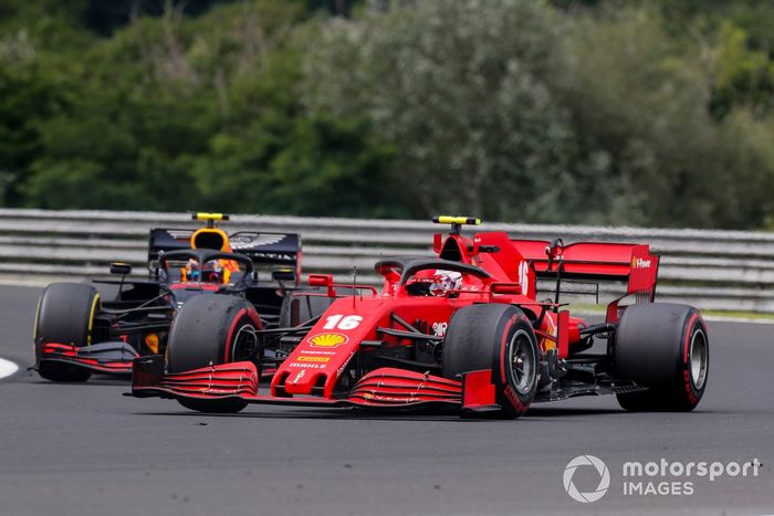 Charles Leclerc, Ferrari SF1000, Alex Albon, Red Bull Racing RB16