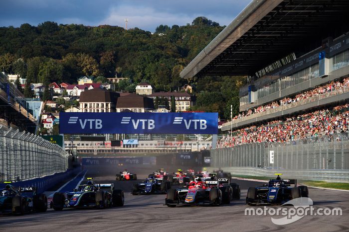 Lando Norris, Carlin, Luca Ghiotto, Campos Racing, Tadasuke Makino, RUSSIAN TIME