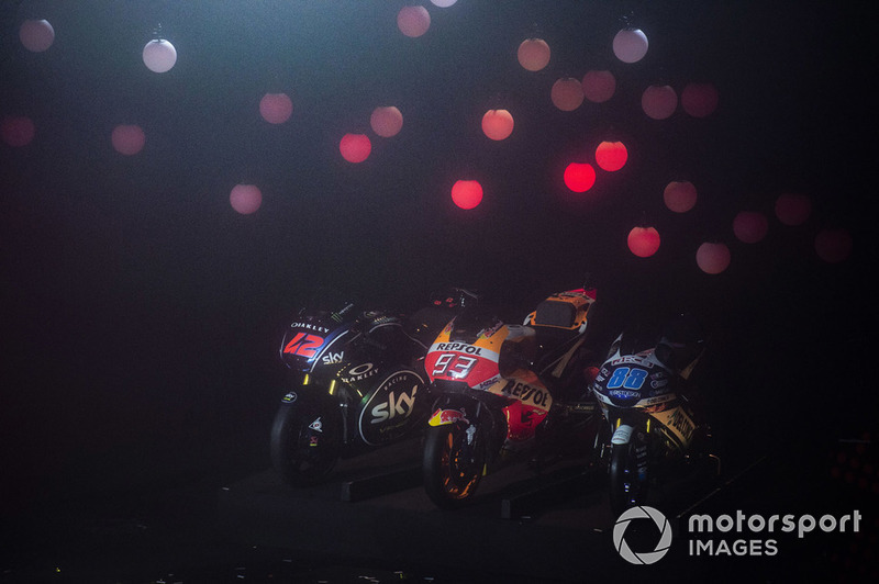 Франческо Баньяя, Sky Racing Team VR46, Марк Маркес, Repsol Honda Team, Хорхе Мартін, Del Conca Gresini Racing, bikes