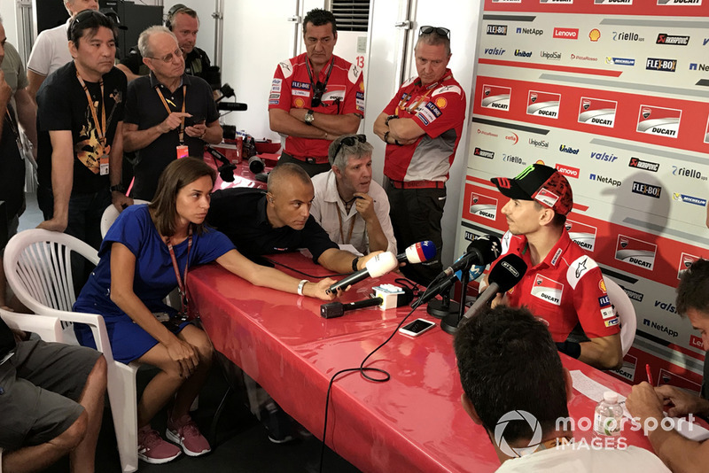 Jorge Lorenzo, Ducati Team, urungkan niat membalap setelah kecelakaan