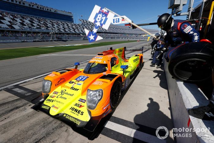 #81 DragonSpeed USA Oreca LMP2 07: Patricio O'Ward, Eric Lux, Colton Herta, Devlin Defrancesco