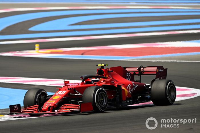 Carlos Sainz Jr., Ferrari SF21