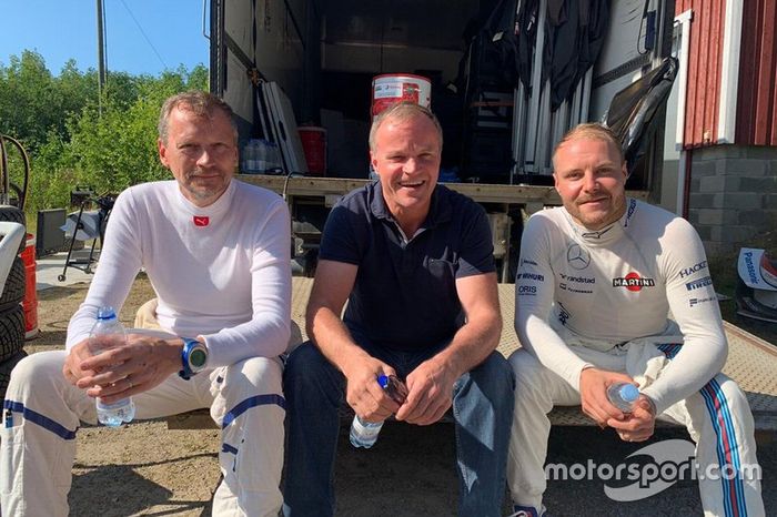 Valtteri Bottas is testing Toyota Yaris WRC