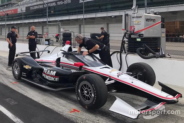 Will Power, Team Penske Chevrolet con l'aeroscreen
