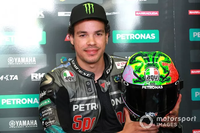 Capacete de Franco Morbidelli - GP da Itália