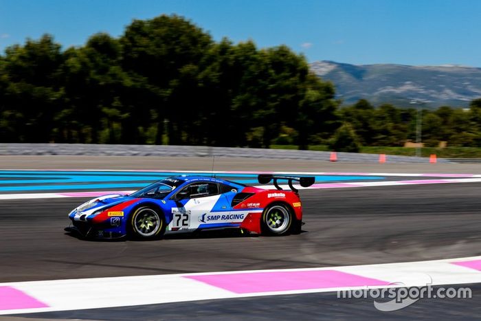 #72 SMP Racing Ferrari 488 GT3: Davide Rigon, Mikhail Aleshin, Miguel Molina