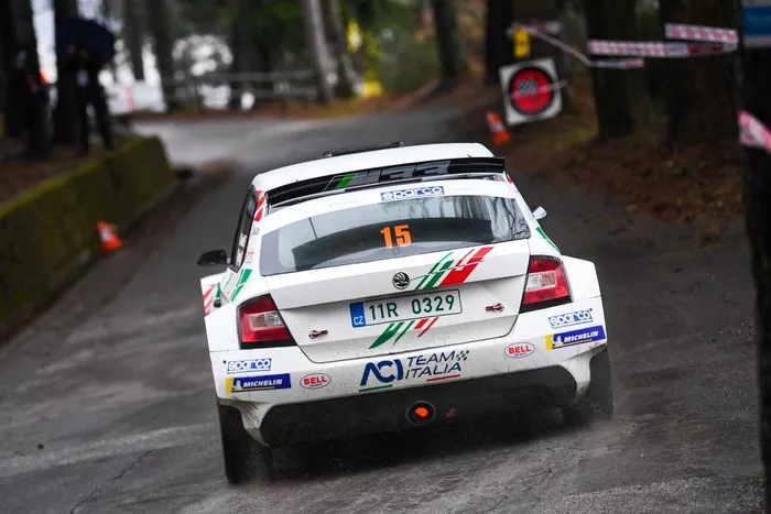 Fabio Andolfi, Stefano Savoia, ACI Team Italia, Skoda Fabia Rally2 Evo