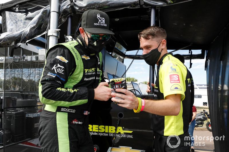 Charlie Kimball, A.J. Foyt Enterprises Chevrolet