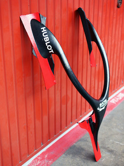 The Halo cockpit cover used on the Ferrari SF16-H