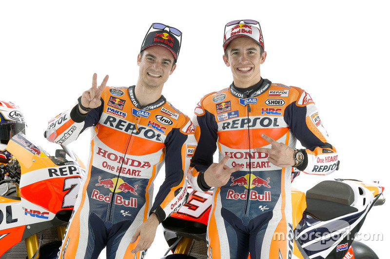 Marc Marquez, Repsol Honda Team, y Dani Pedrosa, Repsol Honda Team