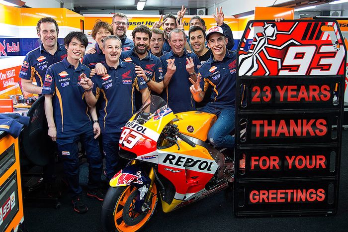 Marc Márquez, Repsol Honda Team cumpleaños