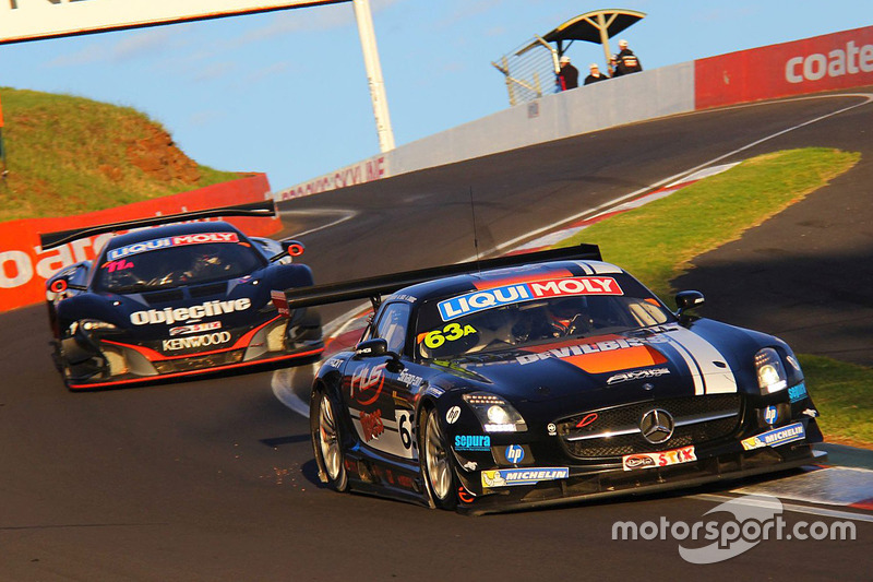 #63 Erebus Motorsport Mercedes SLS AMG GT3: Maro Engel, Bernd Schneider, Austin Cindric