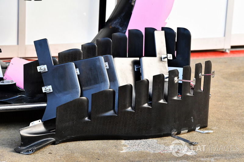 Force India VJM11 bargeboardları