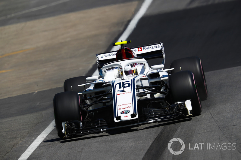 Charles Leclerc, Sauber C37.