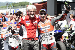 Andrea Dovizioso, Ducati Team, Gigi Dall'Igna, General Manager Ducati Team, Jorge Lorenzo, Ducati Team