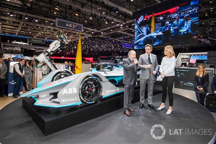 Alejandro Agag, CEO of Formula E, Jean Todt, FIA President