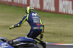 Accidente de Marc Márquez, Repsol Honda Team y Valentino Rossi, Yamaha Factory Racing
