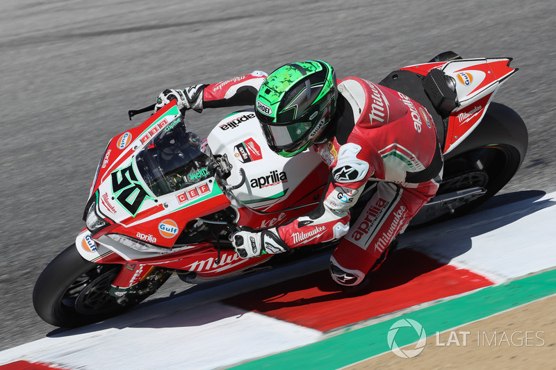 Eugene Laverty, Milwaukee Aprilia