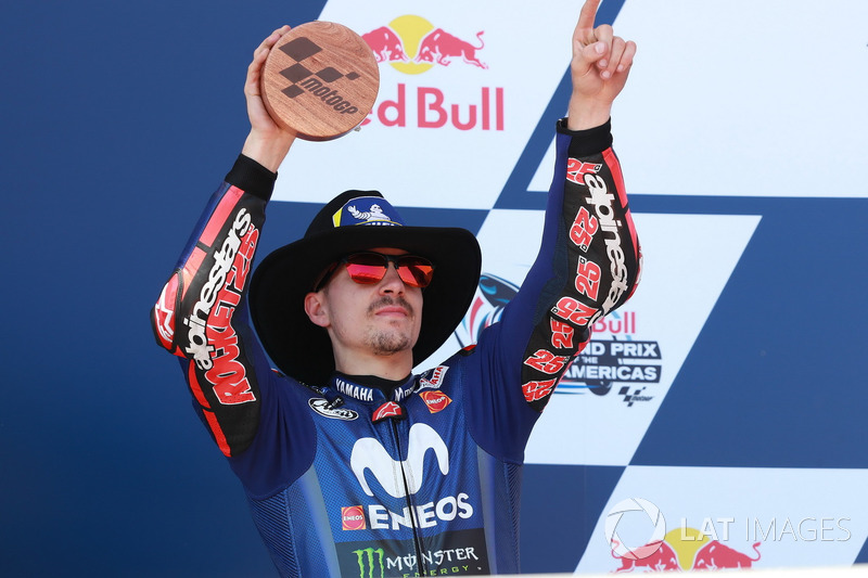 Podyum:  Maverick Viñales, Yamaha Factory Racing