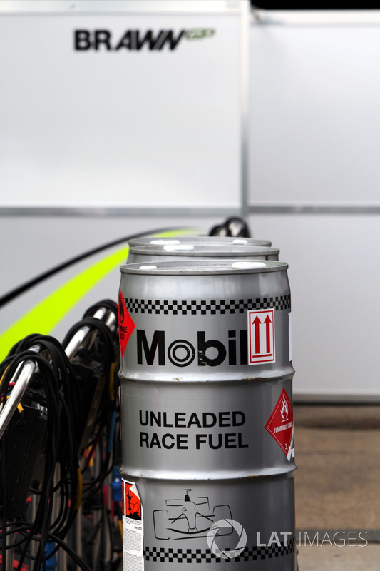 Mobil fuel used by the Brawn Grand Prix team