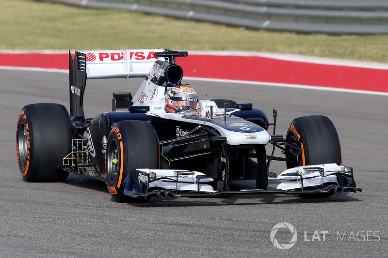 Pastor Maldonado, Williams FW35 with sensor on rear floor