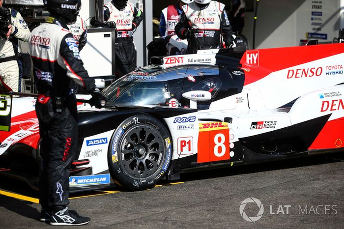 #8 Toyota Gazoo Racing Toyota TS050: Sébastien Buemi, Kazuki Nakajima, Fernando Alonso