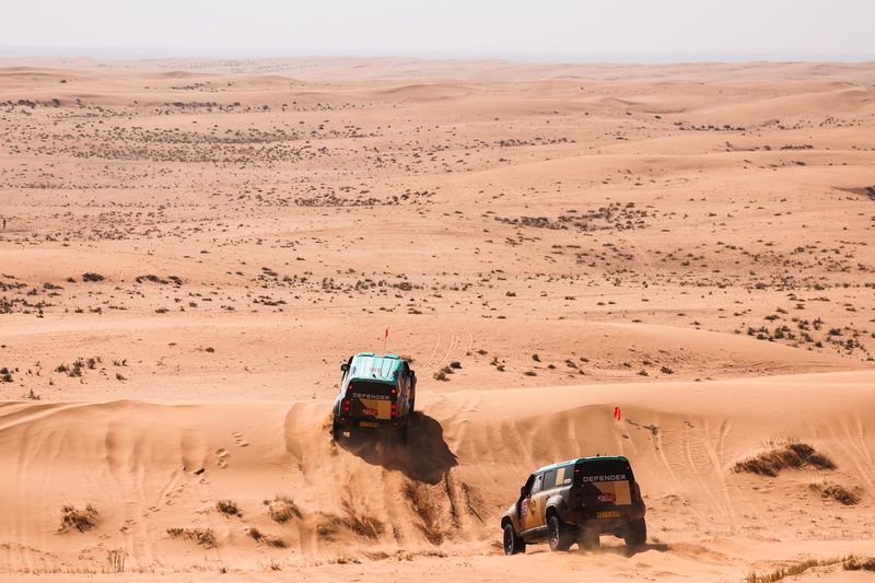 #500 Defender Rally, Defender D7X-R: Stéphane Peterhansel, Michael Metge  
