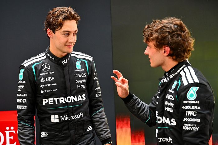 George Russell, Mercedes, Andrea Kimi Antonelli, Mercedes