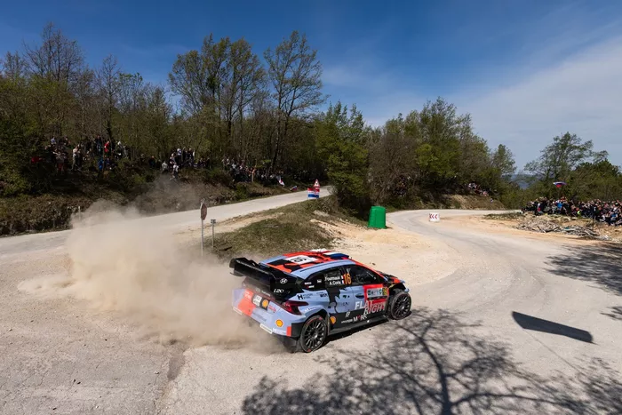 Adrien Fourmaux, Alexandre Coria, Hyundai World Rally Team Hyundai i20 N Rally1