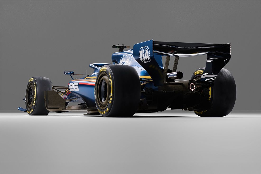 Render bolidu FIA F1 na rok 2026