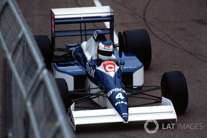 Жан Алезі, Tyrrell 018 Ford